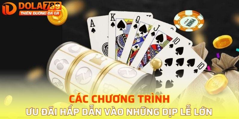 Các chương trình ưu đãi cực kỳ hấp dẫn vào những dịp lễ lớn